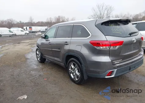 2019 Toyota Highlander Limited Platinum from USA, damaged, VIN 5TDDZRFH3KS985189